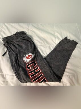 NFL Chiefs Joggers Gray Mens
